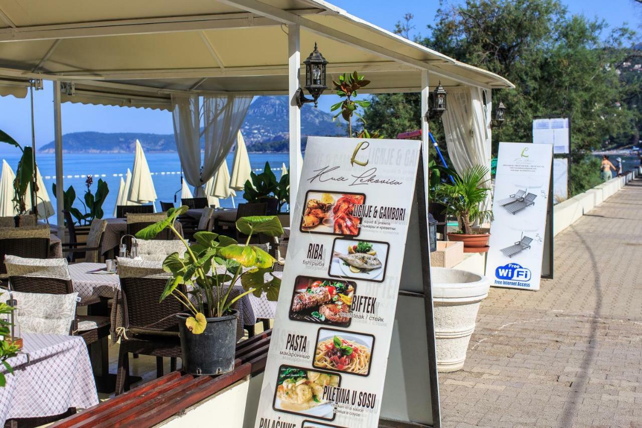 Apartments Kuce Lekovica Beach & Snack Bar- Bistro Extérieur photo